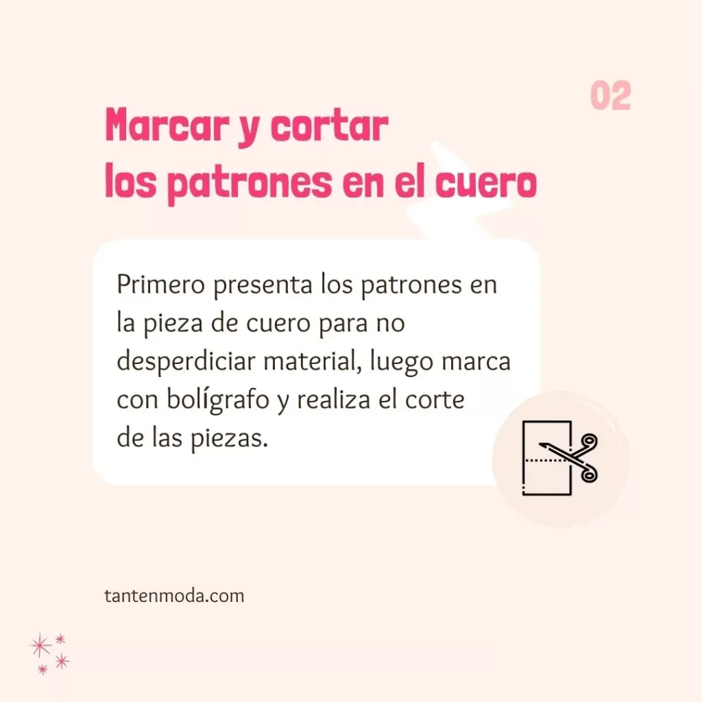 ¿Cómo marcar el cuero para hacer bolsos y carteras?